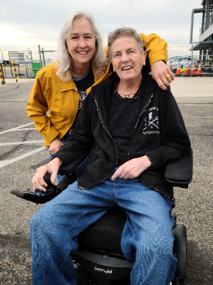 I walk for Shel Chapman who changed my life